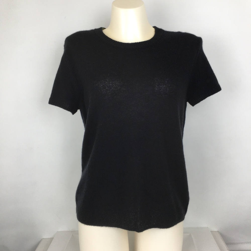 525 America Black Crew Neck Sweater